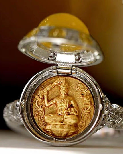 Zodiac Twelve Guardians Silver & Gold-Plated Ring